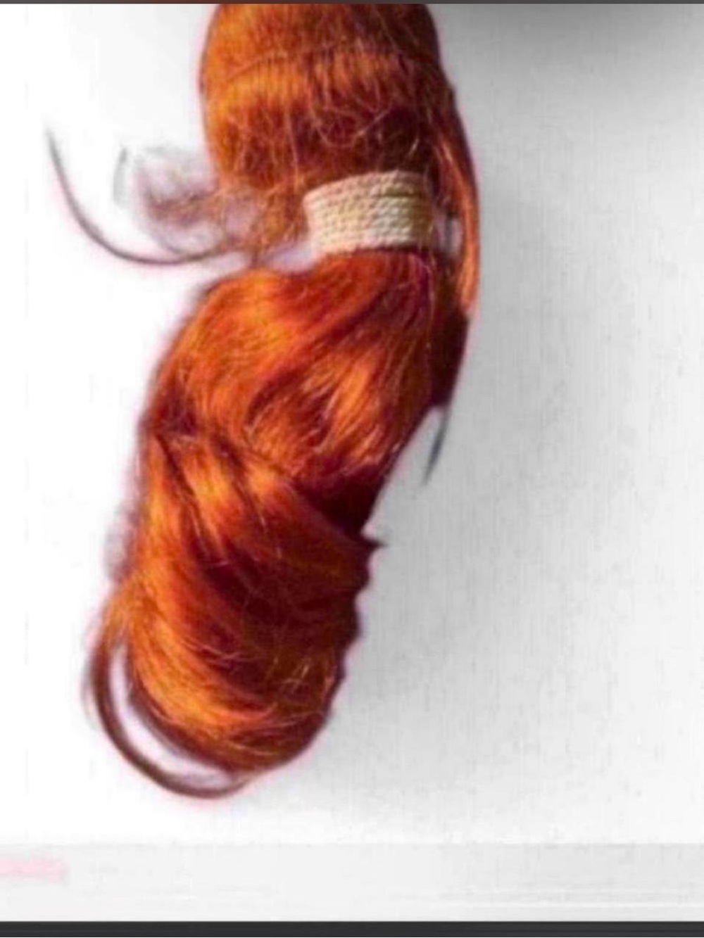 Natural Copper Red Women’s Hair Extension - Copper Red